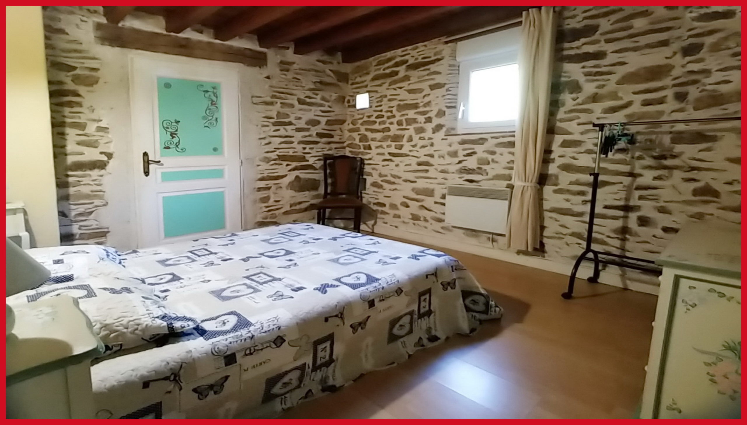 (26) Chambre 3 Gite de la Meunière (lit 140x190)